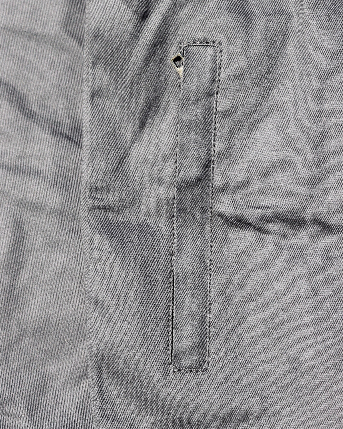 Long-Sleeves Lightweight Denim Double Zipper Shirt (Pre-order)
