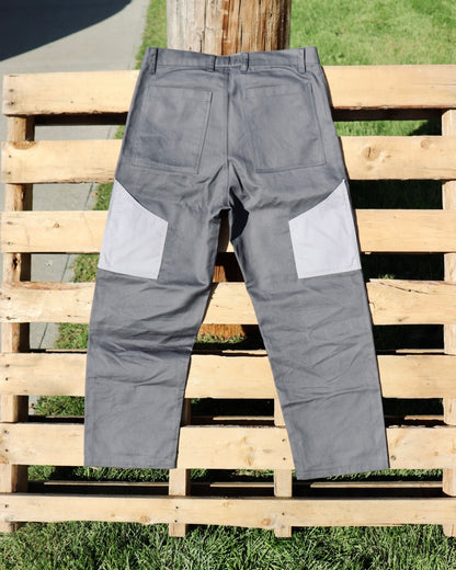 Lightweight Denim Pants in Silver Grey (Pre-order)