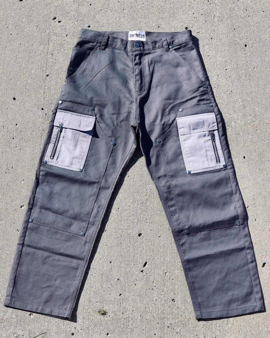 Lightweight Denim Pants in Silver Grey (Pre-order)