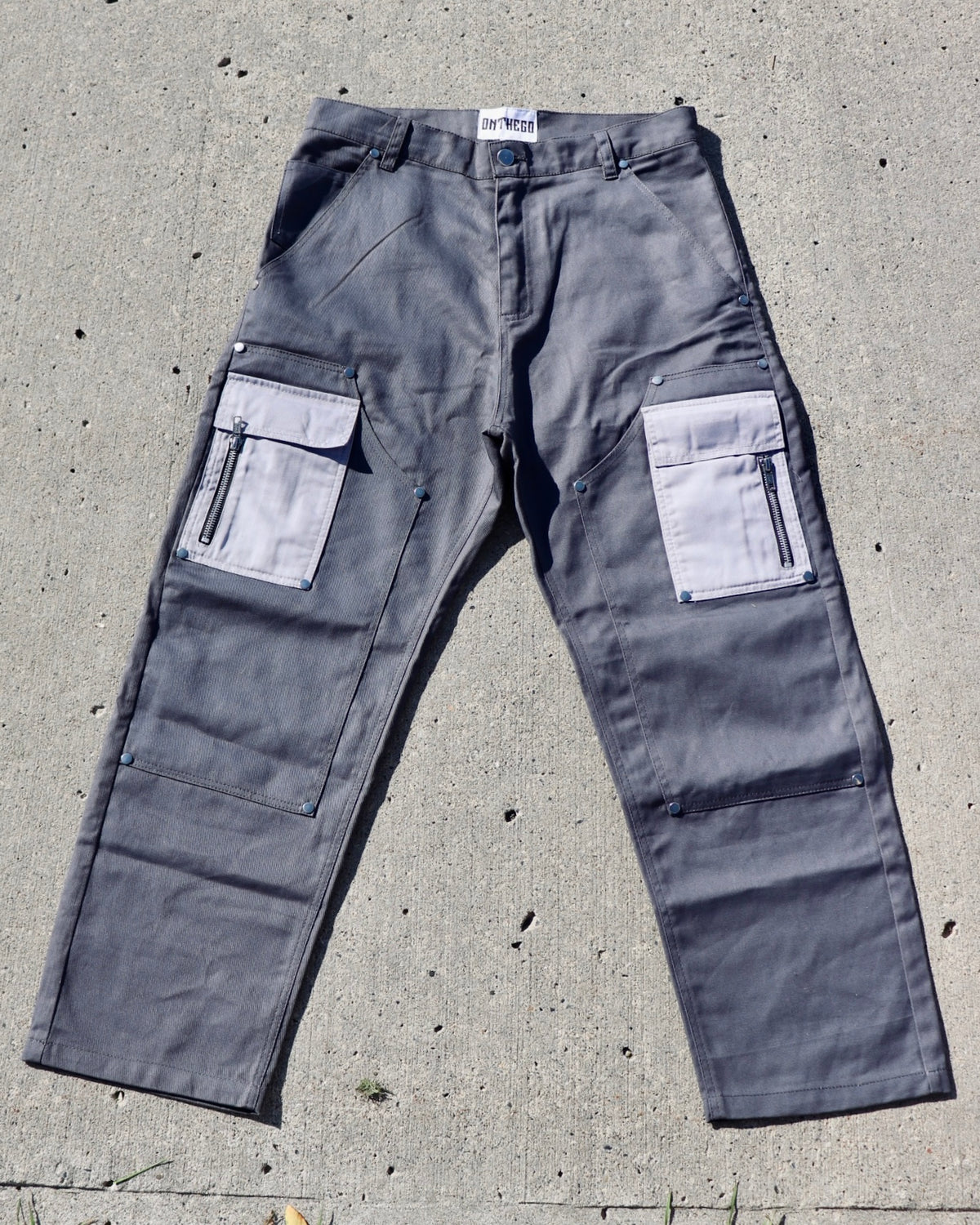 Lightweight Denim Pants in Silver Grey (Pre-order)