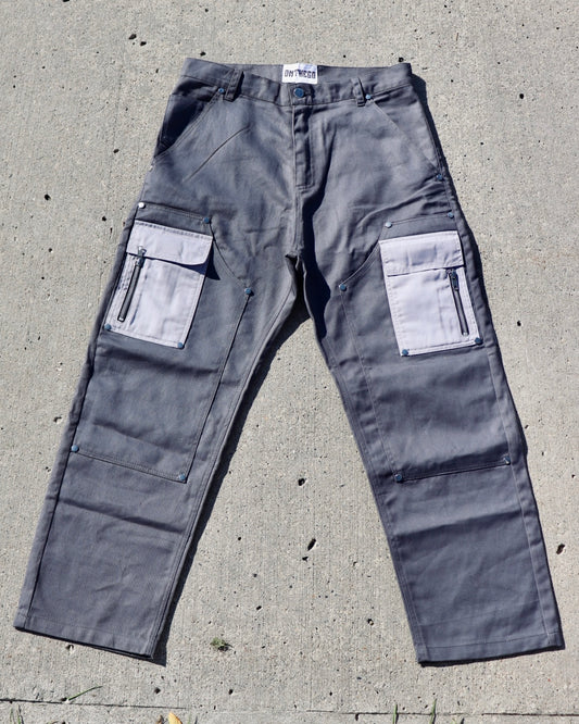 Lightweight Denim Pants in Silver Grey (Pre-order)