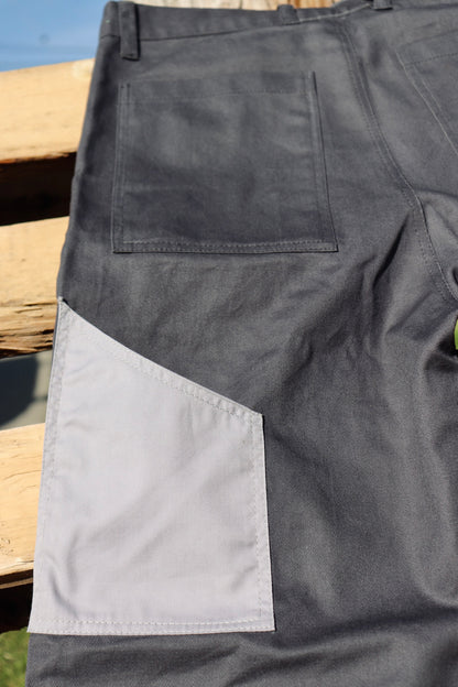 Lightweight Denim Pants in Silver Grey (Pre-order)
