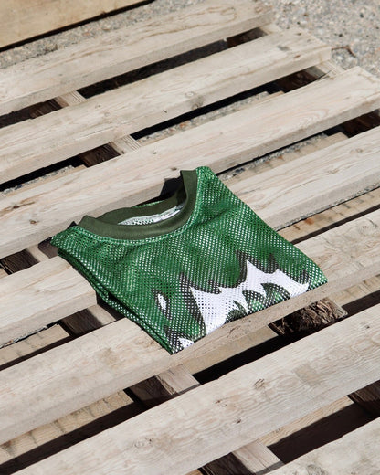 Mesh Shirt Design in Green (Pre-order)