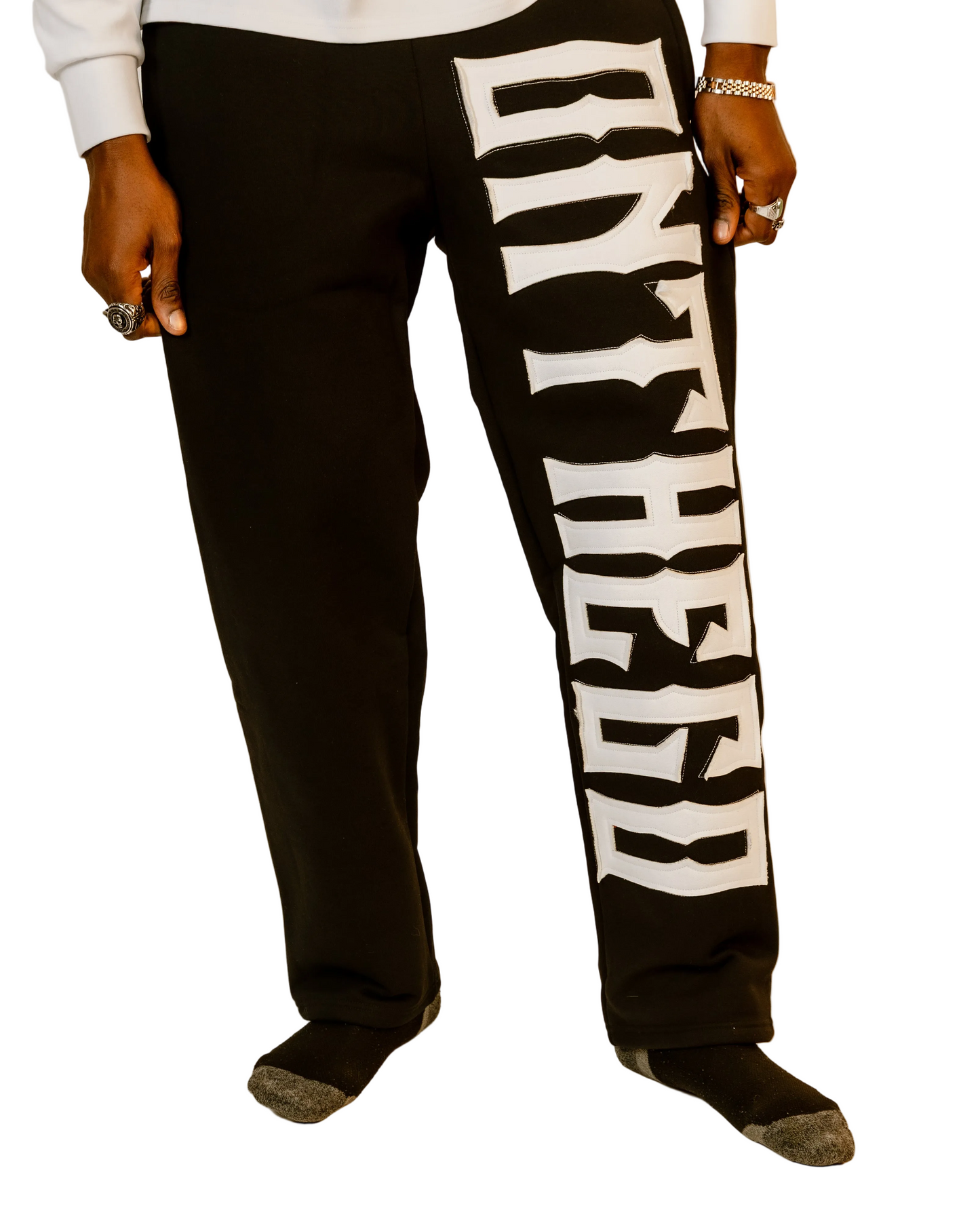 Heavy Cotton Sweatpants (Black)