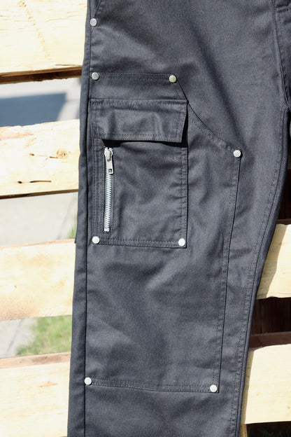 Lightweight Denim Pants in Black (Pre-order)