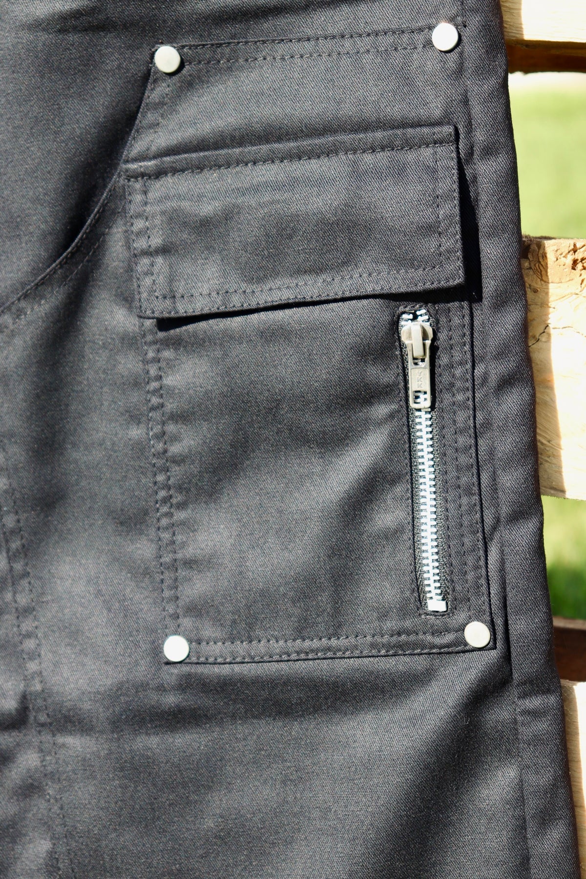 Lightweight Denim Pants in Black (Pre-order)