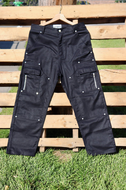 Lightweight Denim Pants in Black (Pre-order)