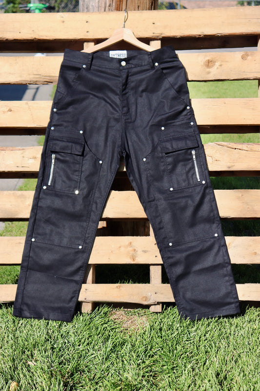 Lightweight Denim Pants in Black (Pre-order)
