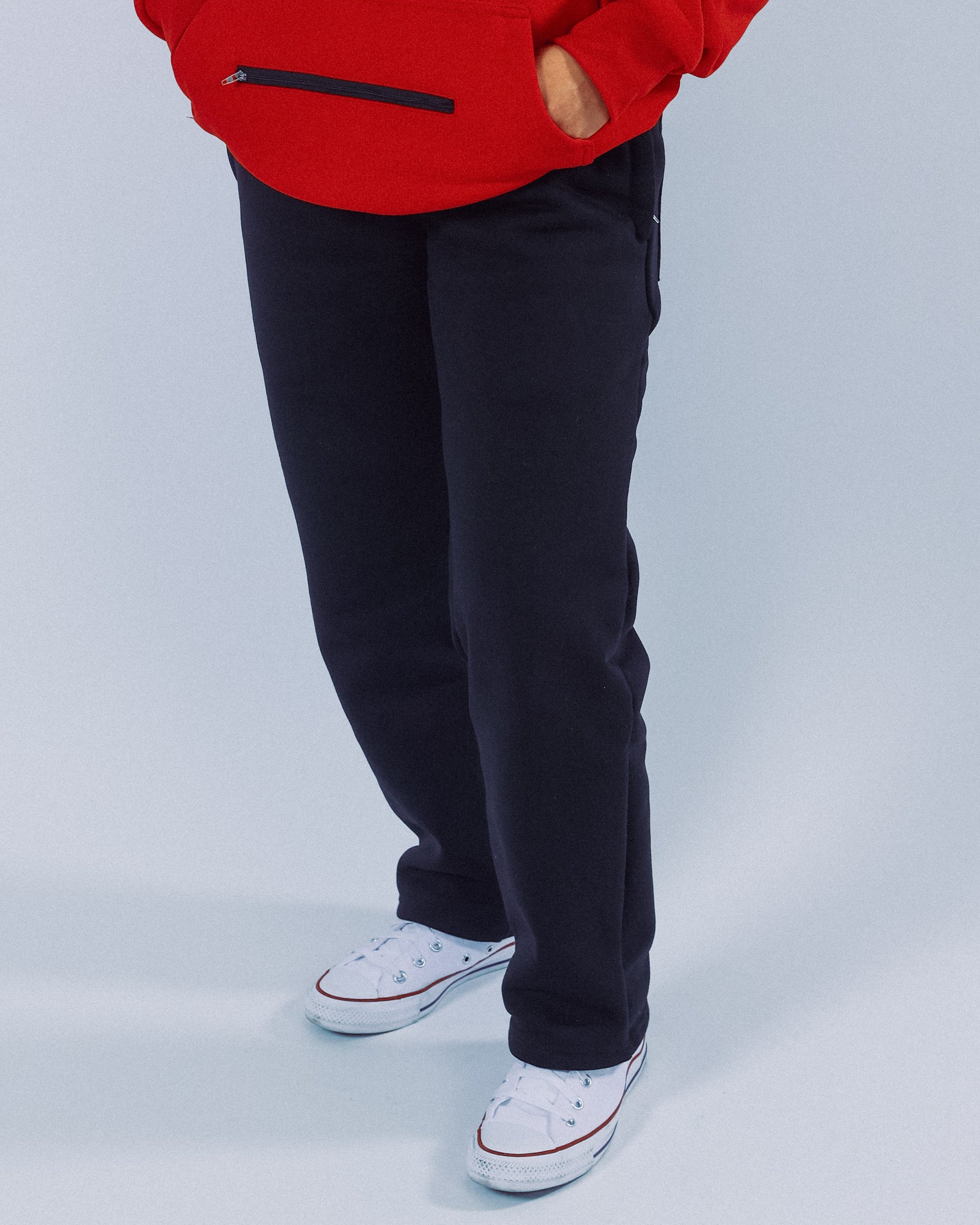 HEAVY COTTON SWEATPANTS [BLK]