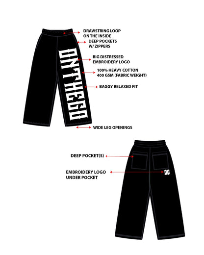 BAGGY SWEATPANTS (BLK)