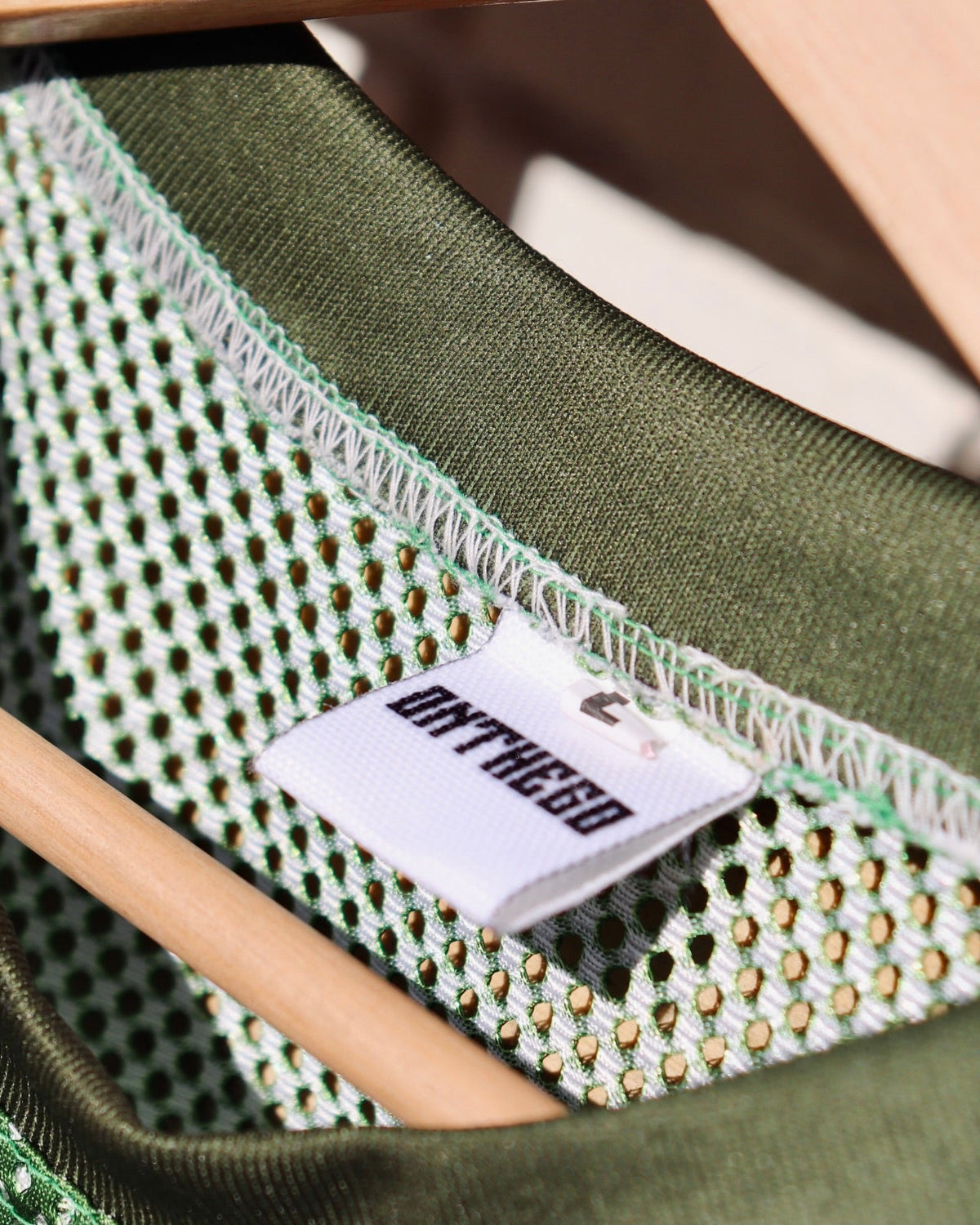 Mesh Shirt Design in Green (Pre-order)