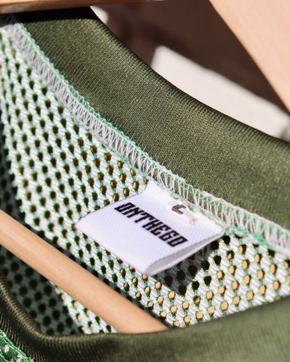 Mesh Shirt Design in Green (Pre-order)
