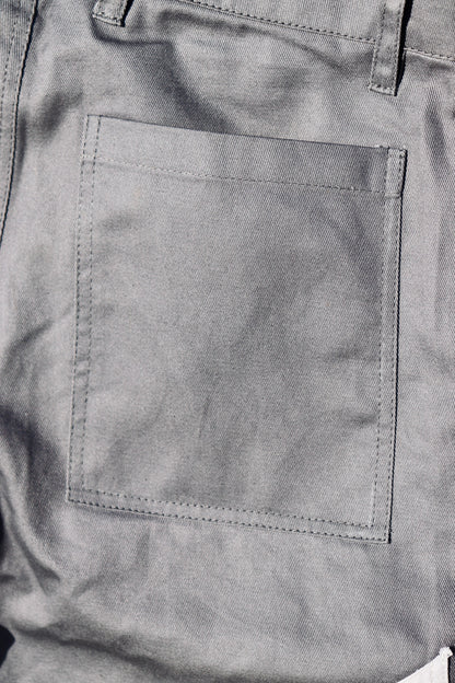Lightweight Denim Pants in Silver Grey (Pre-order)