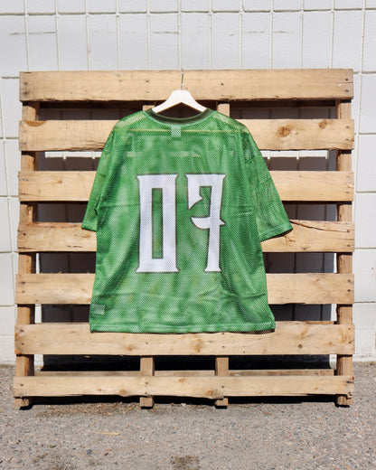 Mesh Jersey Shirt in Green (Pre-order)