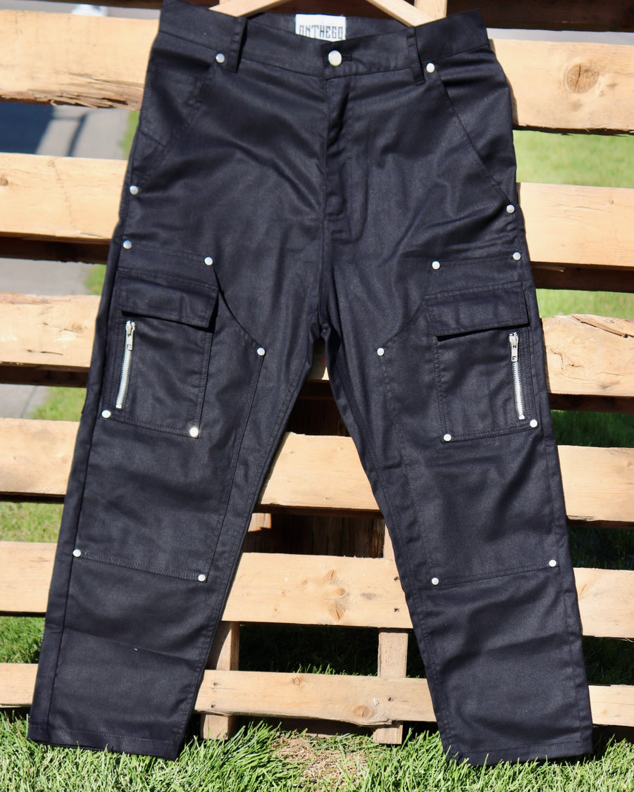 Lightweight Denim Pants in Black (Pre-order)