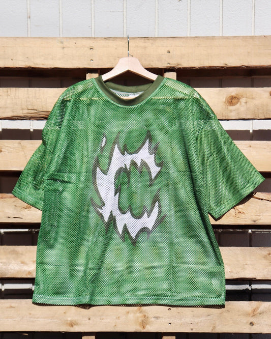 Mesh Shirt Design in Green (Pre-order)