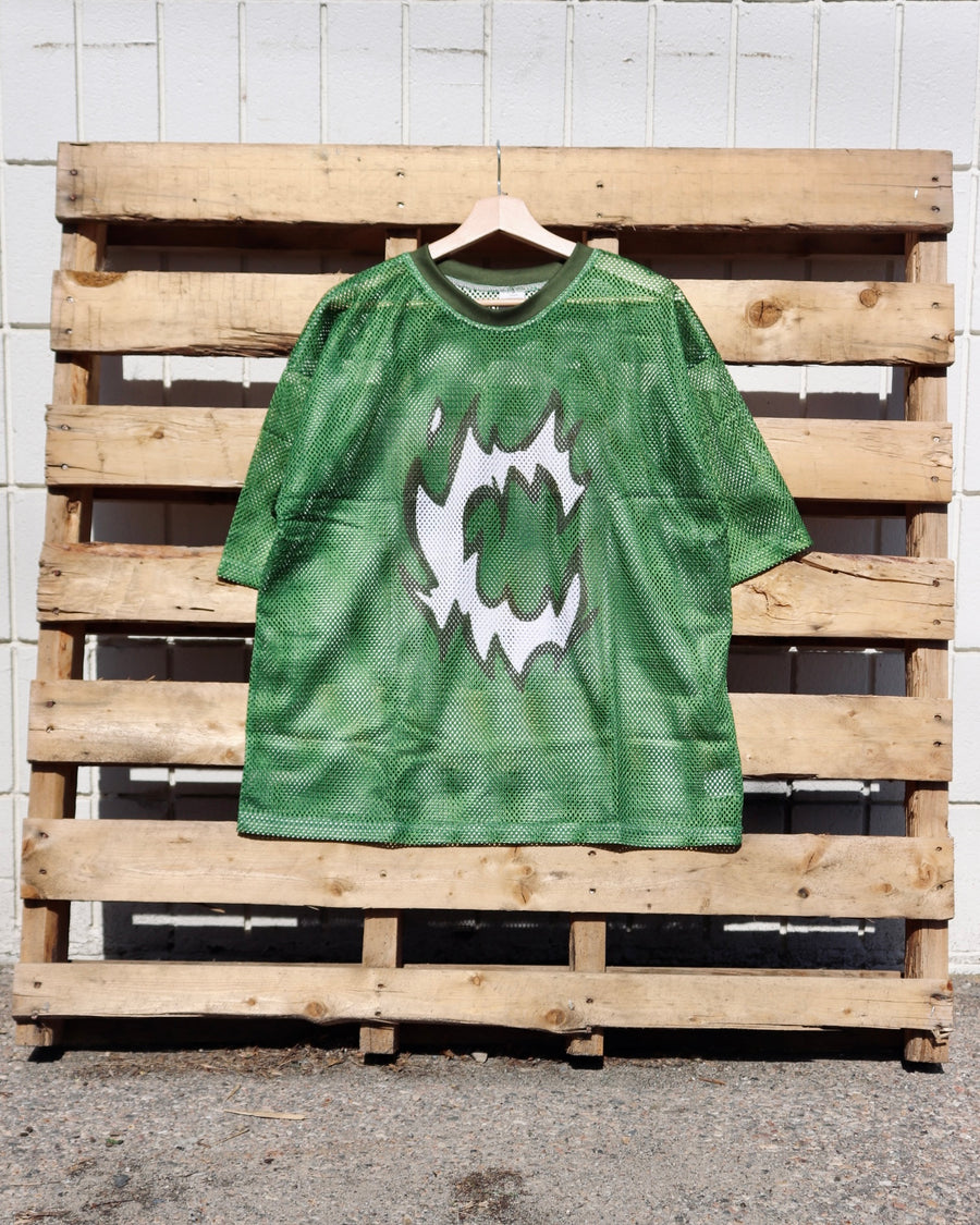 Mesh Shirt Design in Green (Pre-order)