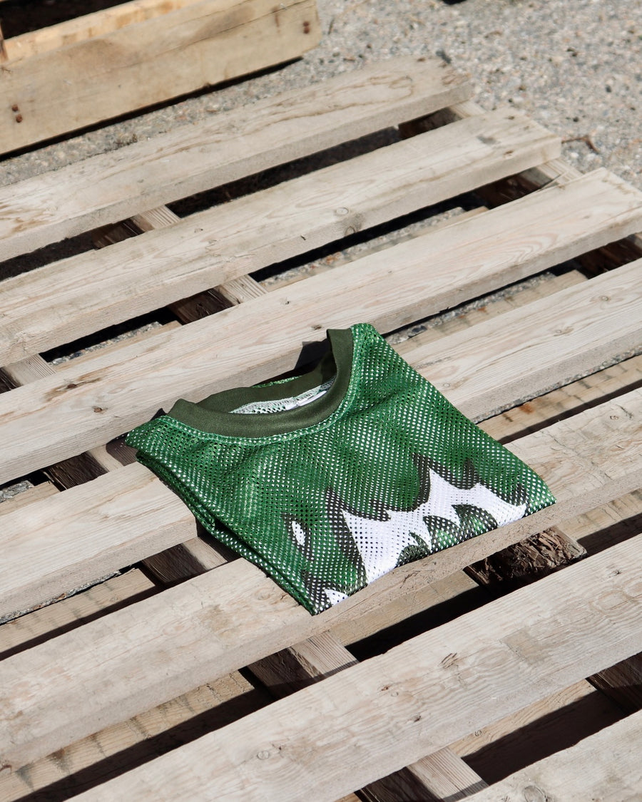 Mesh Shirt Design in Green (Pre-order)