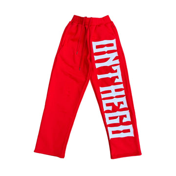 Heavy Cotton Sweatpants [Red]