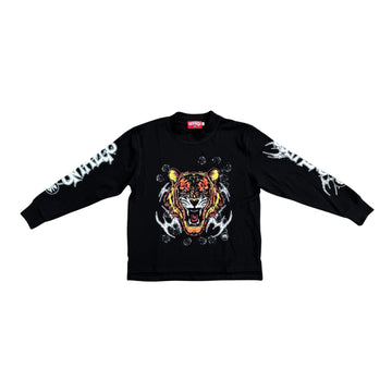 Heavy Cotton Black Long-sleeve