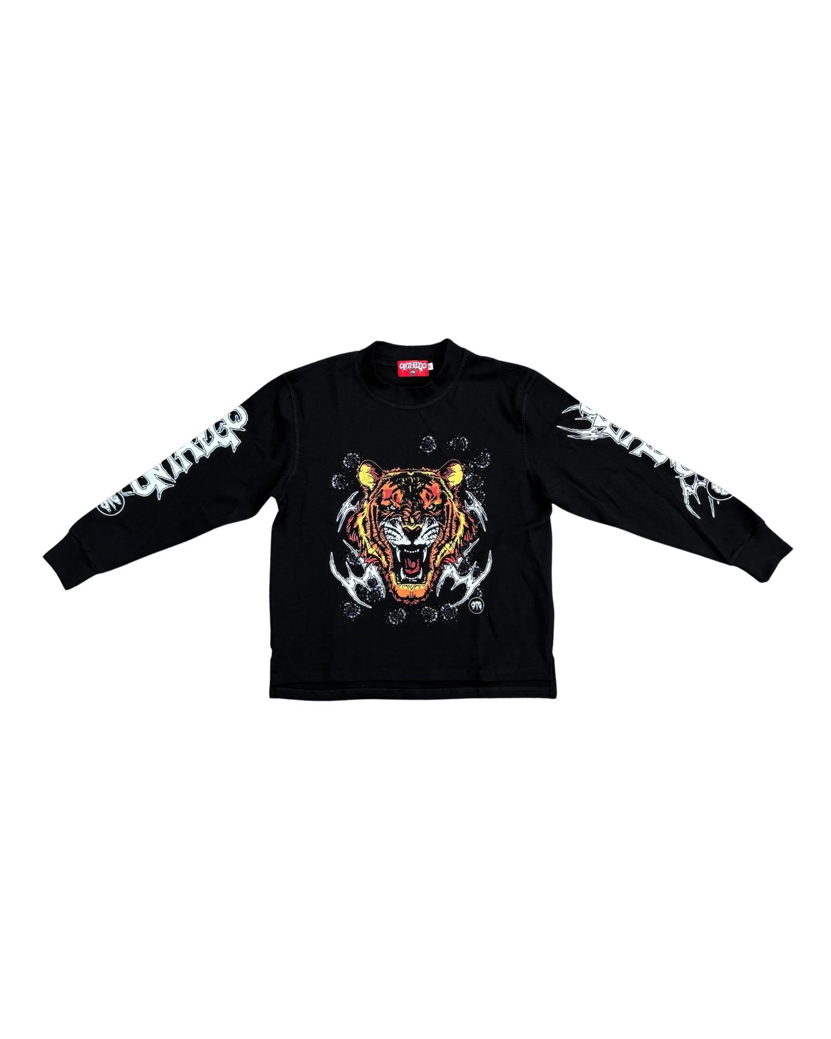 HEAVY COTTON BLACK LONG-SLEEVE