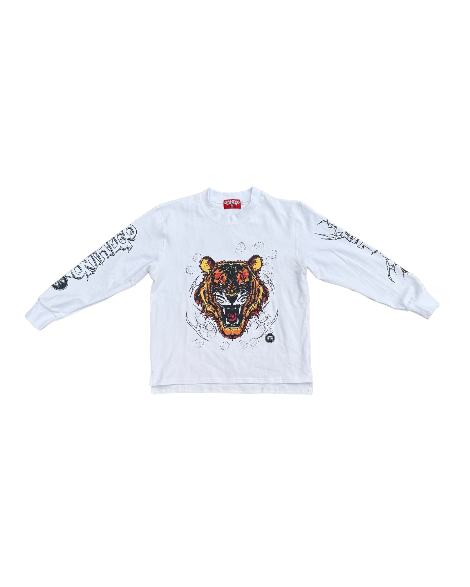 HEAVY COTTON WHITE LONG-SLEEVE
