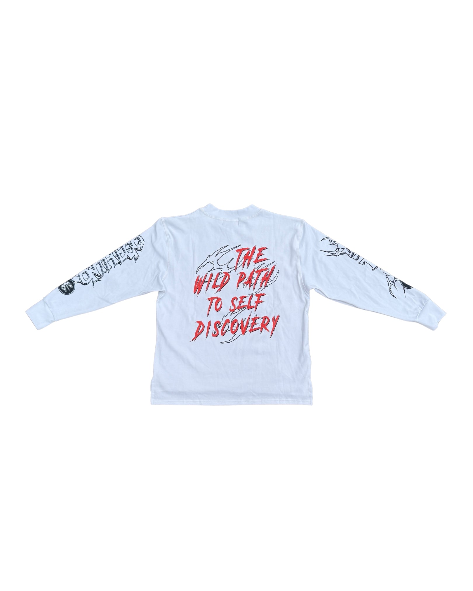 HEAVY COTTON WHITE LONG-SLEEVE