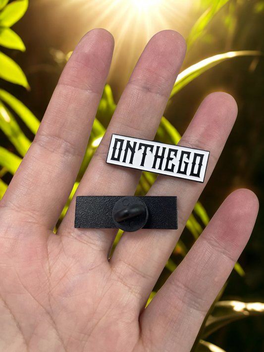 ON THE GO Enamel Pin