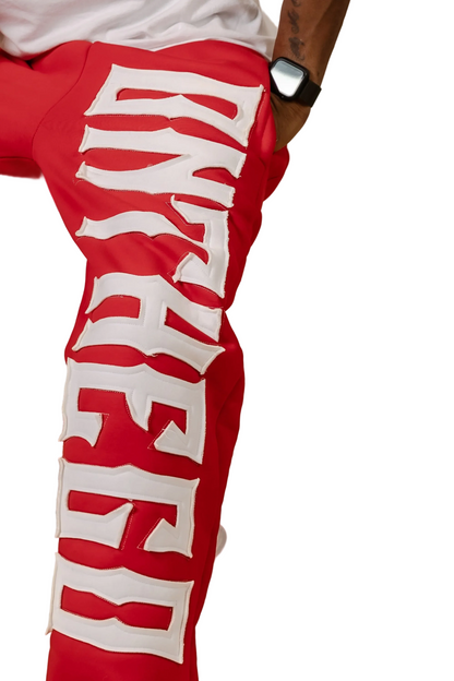 Heavy Cotton Sweatpants [Red]