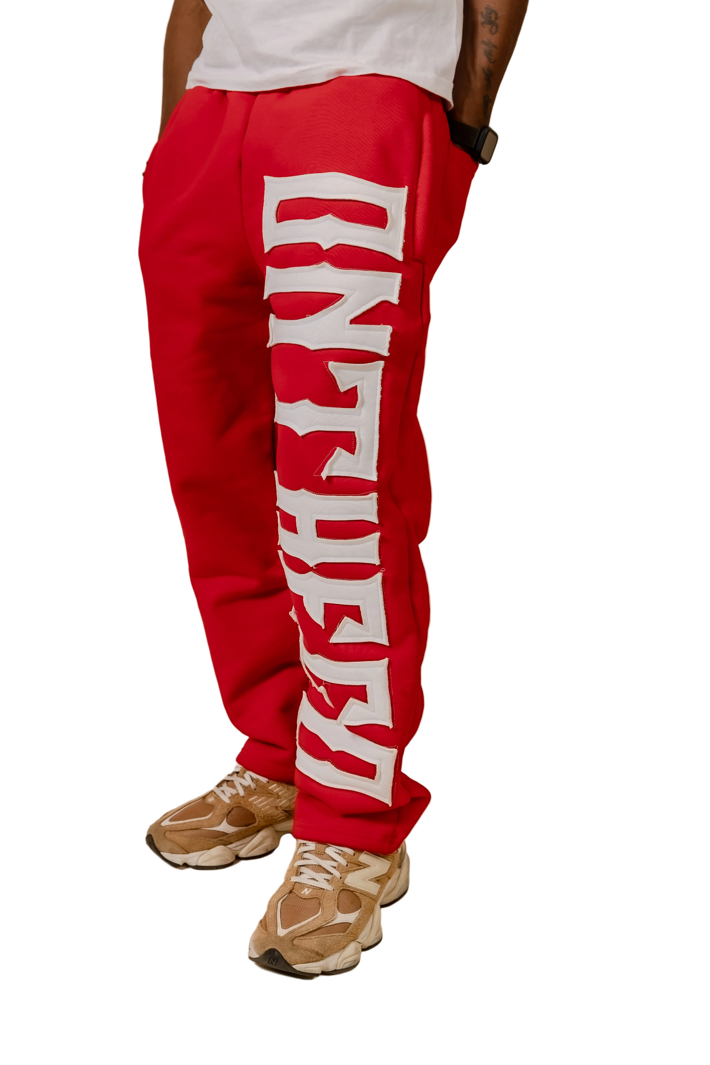 Heavy Cotton Sweatpants [Red]