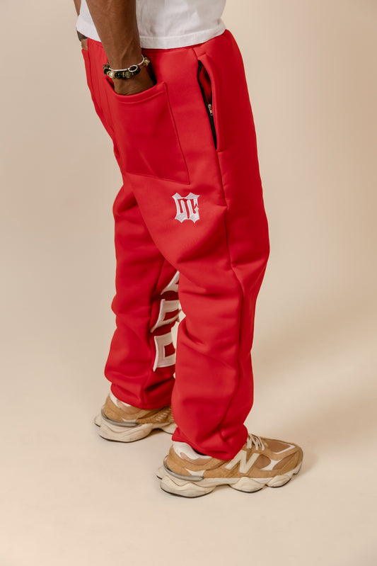 Blank Sweatpants (Red)