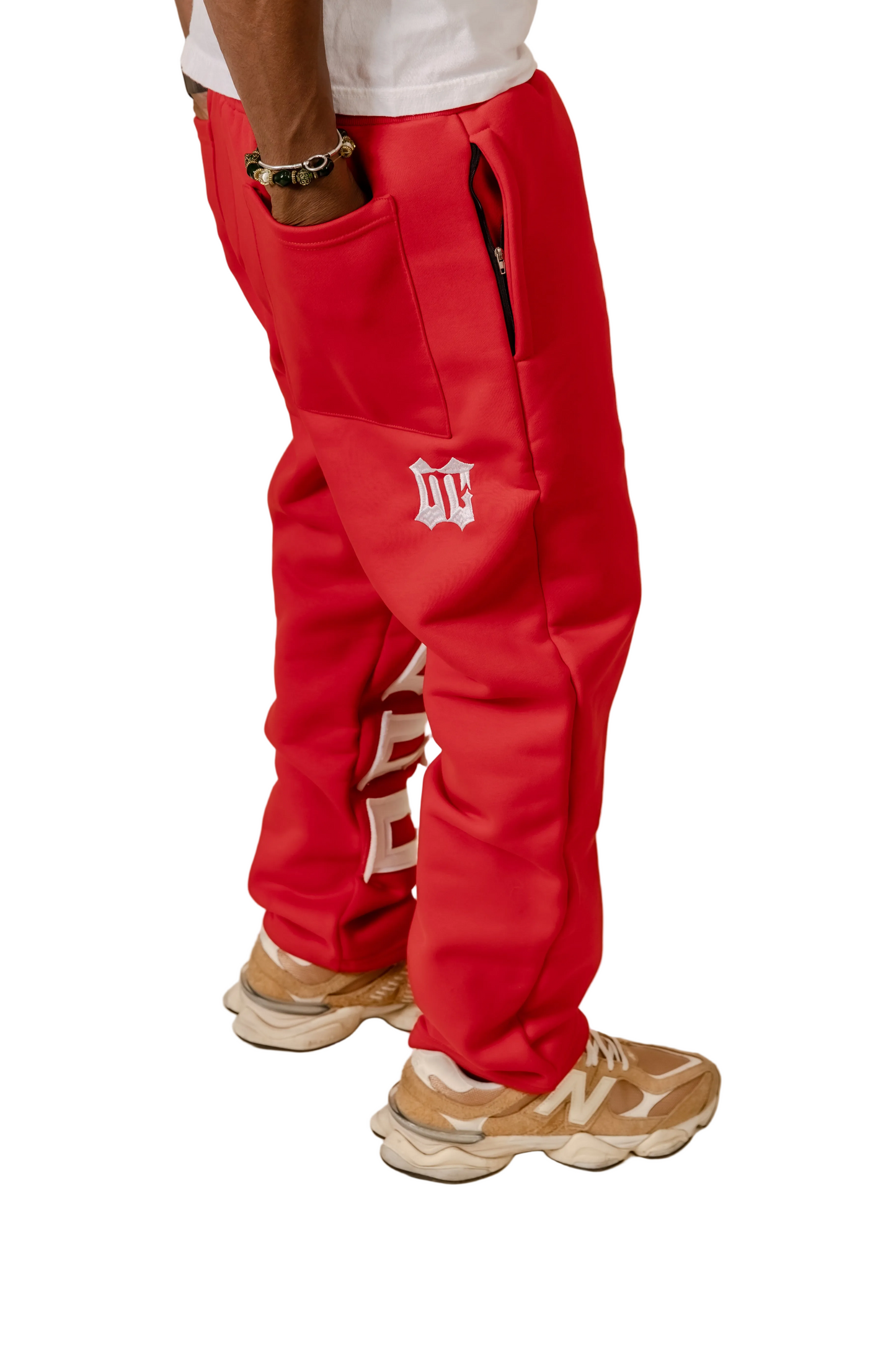 Blank Sweatpants (Red)