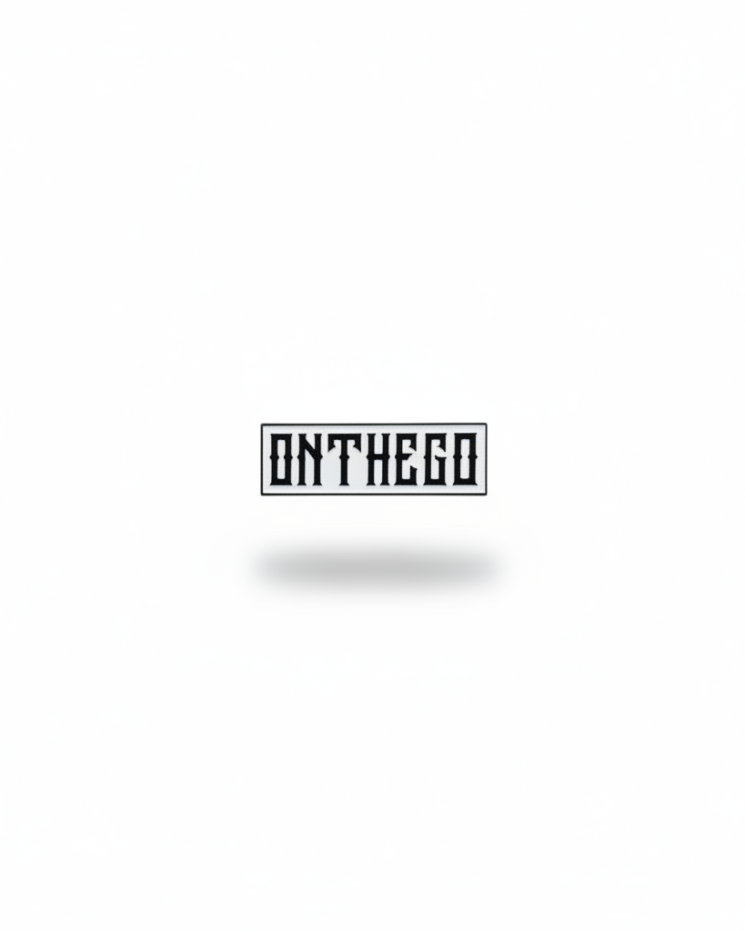 “On The Go” Enamel Metal Pin