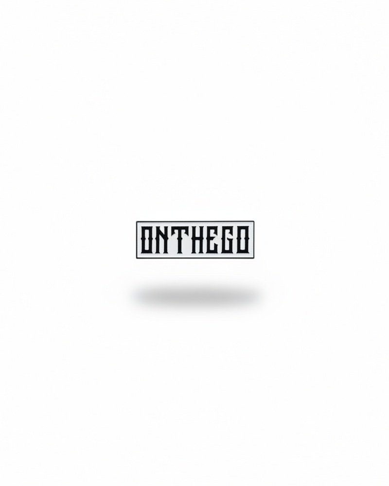“On The Go” Enamel Metal Pin